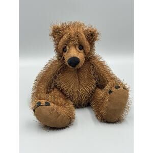 Second Nature Design Simply Irresistible Brown Bear Plush 9 Inch No Tag